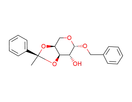 benzyl 3,4-O-(S)-(1-phenylethylidene)-β-L-arabinopyranoside