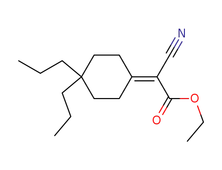시아노-(4,4-디프로필-시클로헥실리덴)-아세트산 에틸 에스테르