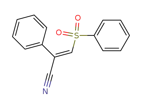 3-benzenesulfonyl-2-phenyl-acrylonitrile