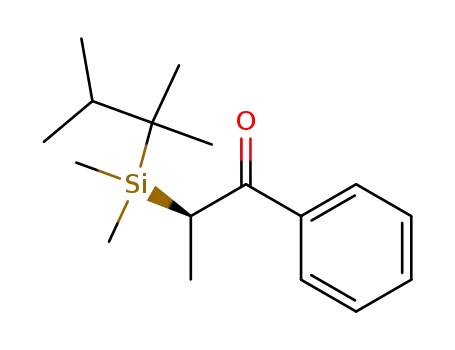 (+)-(R)-2-(Dimethylthexylsilyl)-1-phenylpropanone