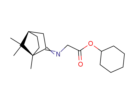 [(1R,4R)-1,7,7-Trimethyl-bicyclo[2.2.1]hept-(2E)-ylideneamino]-acetic acid cyclohexyl ester