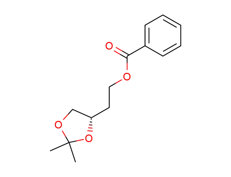 1,3-Dioxolane-4-ethanol, 2,2-dimethyl-, benzoate, (S)-