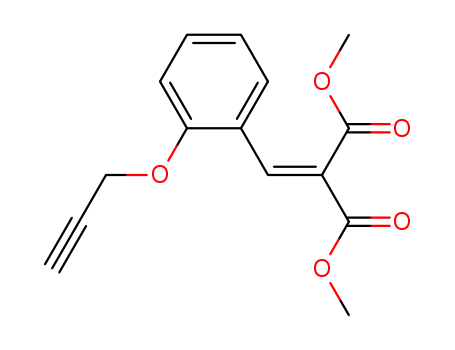 Propanedioic acid, [[2-(2-propynyloxy)phenyl]methylene]-, dimethyl ester