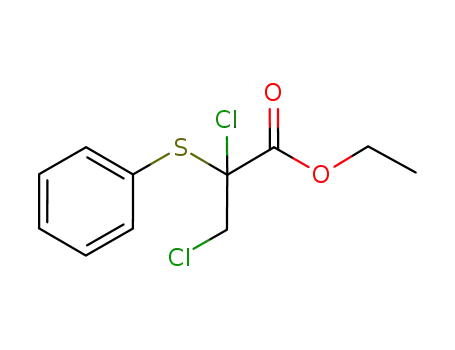 ethyl 2,3-dichloro-2-(phenylthio)propanoate