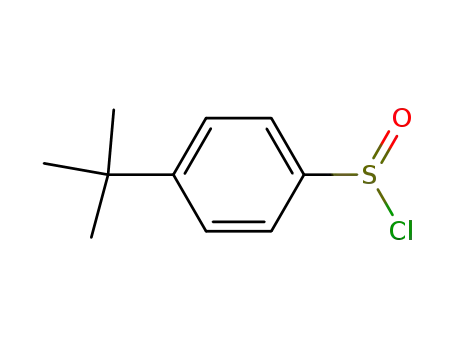 Molecular Structure of 64790-77-8 (Benzenesulfinyl chloride, 4-(1,1-dimethylethyl)-)