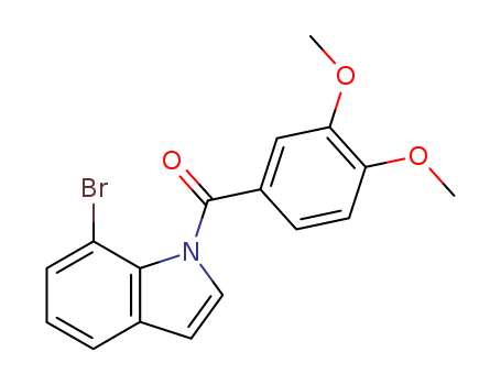 1H-Indole, 7-bromo-1-(3,4-dimethoxybenzoyl)-
