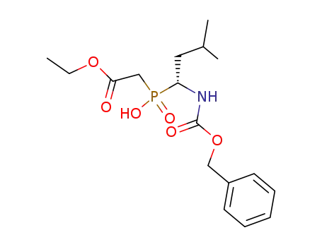 [((R)-1-Benzyloxycarbonylamino-3-methyl-butyl)-hydroxy-phosphinoyl]-acetic acid ethyl ester
