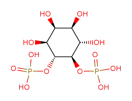 Molecular Structure of 69256-53-7 ((1R,2R,3R,4R,5R,6S)-3,4,5,6-tetrahydroxycyclohexane-1,2-diyl bis[dihydrogen (phosphate)])