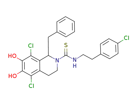 C<sub>25</sub>H<sub>23</sub>Cl<sub>3</sub>N<sub>2</sub>O<sub>2</sub>S
