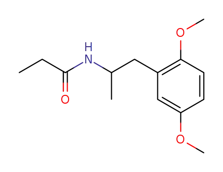 N-propionyl-1-(2,5-dimethoxyphenyl)-2-aminopropane
