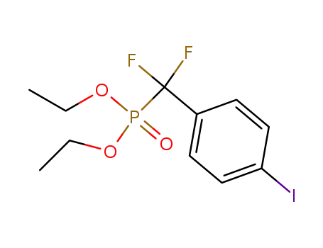 Phosphonic acid, [difluoro(4-iodophenyl)methyl]-, diethyl ester