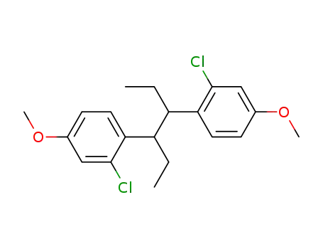 meso-3,4-bis(2-chloro-4-methoxyphenyl)hexane