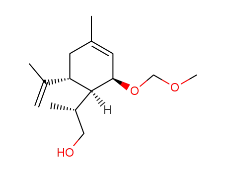 (R)-2-((1R,2S,6R)-6-Isopropenyl-2-methoxymethoxy-4-methyl-cyclohex-3-enyl)-propan-1-ol
