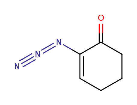 2-Cyclohexen-1-one, 2-azido-