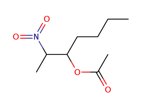 2-nitro-3-heptyl acetate