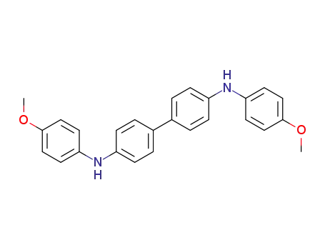 Molecular Structure of 59131-00-9 (N4,N4'-bis(4-methoxyphenyl)-[1,1'-biphenyl]-4,4'-diamine)