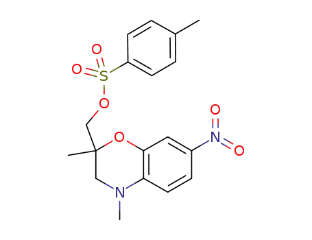 (2,4-dimethyl-7-nitro-3,4-dihydro-2H-1,4-benzoxazin-2-yl)methyl 4-methylbenzenesulfonate