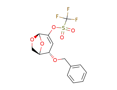 Trifluoro-methanesulfonic acid (1R,2S,5R)-2-benzyloxy-6,8-dioxa-bicyclo[3.2.1]oct-3-en-4-yl ester