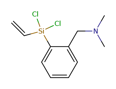 [2-(dimethylaminomethyl)phenyl]vinyldichlorosilane