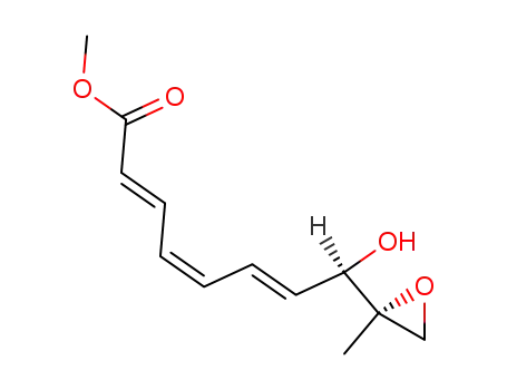 methyl (8R,9S,2E,4Z,6E)-9,10-epoxy-8-hydroxy-9-methyl-2,4,6-decatrienoate
