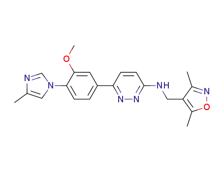 N-[(3,5-dimethyl-4-isoxazolyl)methyl]-6-[4-(4-methyl-1H-imidazol-1-yl)-3-(methyloxy)phenyl]-3-pyridazinamine