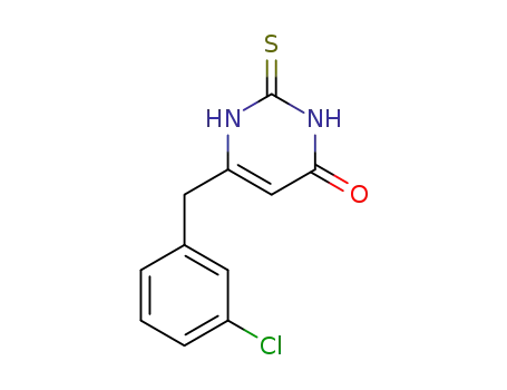 6-(3-chloro-benzyl)-2-thioxo-2,3-dihydro-1<i>H</i>-pyrimidin-4-one