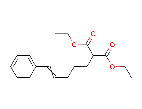 2-(5-phenylpenta-1,4-dienyl)malonic acid diethyl ester
