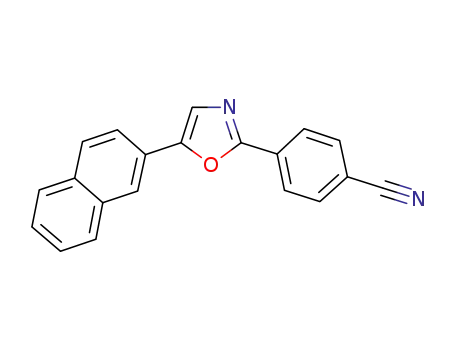 4-{5-(naphthalen-2-yl)oxazol-2-yl}benzonitrile