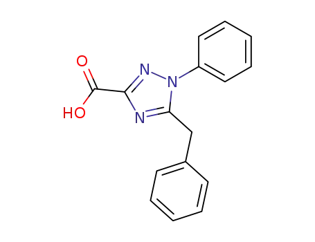 1H-5-benzyl-3-carboxy-1-phenyl-1,2,4-triazole