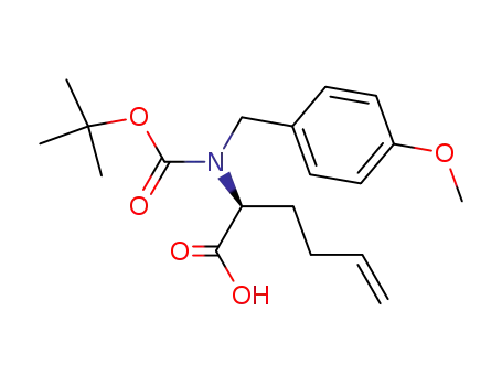 (2S)-2-[tert-butoxycarbonyl-(4-methoxybenzyl)amino]-5-hexenoic acid