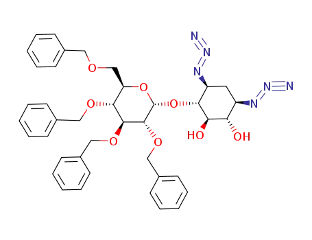 4-O-(2,3,4,6-tetra-O-benzyl-α-D-glucopyranosyl)-2-deoxystreptamine