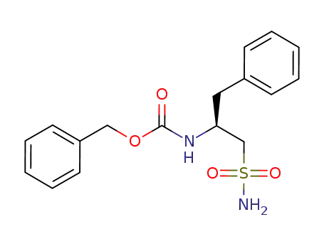 (S)-(2-benzyloxycarbonylamino-3-phenyl)propanesulfonamide