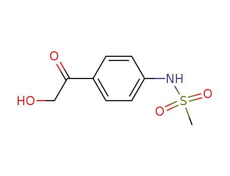 N-(4-(2-hydroxy-1-oxoethyl)phenyl)methanesulfonamide
