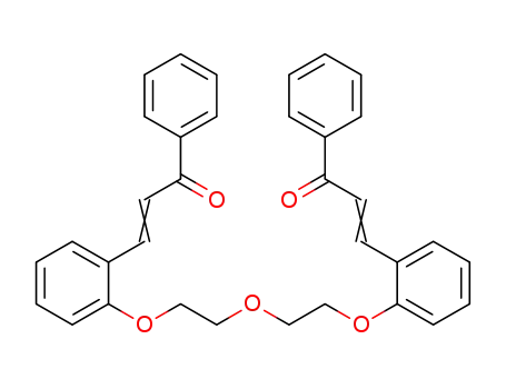 Molecular Structure of 1174395-46-0 (1,5-bis[2-(3-phenyl-3-oxoprop-1-en-1-yl)phenoxy]-3-oxapentane)