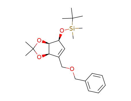 (3aR,4S,6aR)-6-(Benzyloxymethyl)-4-(tert-butyldimethylsilyloxy)-2,2-dimethyl-4,6a-dihydro-3aH-cyclopenta[d][1,3]dioxol