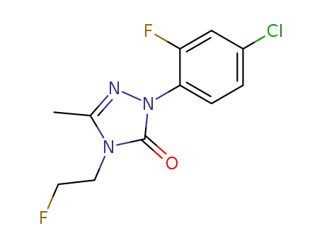 2-(4-chloro-2-fluoro-phenyl)-4-(2-fluoro-ethyl)-5-methyl-2,4-dihydro-[1,2,4]triazol-3-one