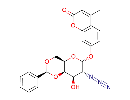 4-메틸렌벨리페릴 2-아지도-2-데옥시-4,6-O-페닐메틸렌-α-D-갈락토피라노사이드