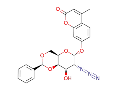 4-메틸렌벨리페릴 2-아지도-2-데옥시-4,6-O-페닐메틸렌-α-D-갈락토피라노사이드