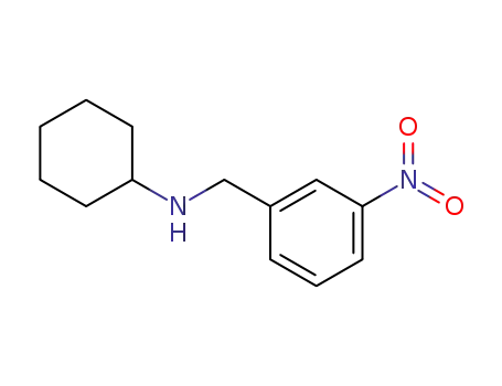 Molecular Structure of 59507-50-5 (N-(3-nitrobenzyl)cyclohexanamine)