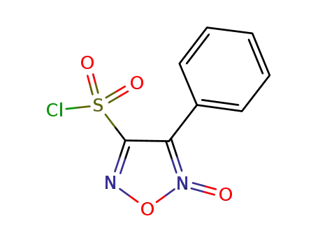 3-phenylfuroxan-4-sulfonyl chloride