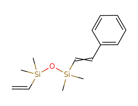 Disiloxane, 1-ethenyl-1,1,3,3-tetramethyl-3-(2-phenylethenyl)-