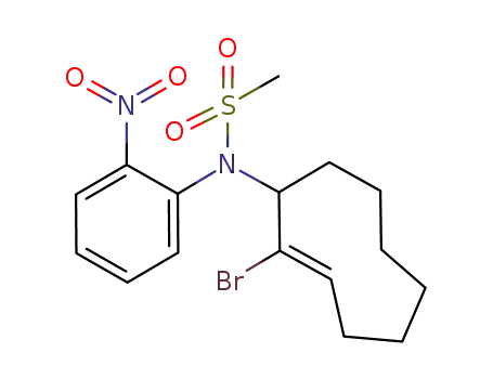 N-[(Z)-2-Bromocyclonon-2-enyl]-N-(2-nitrophenyl)methanesulfonamide