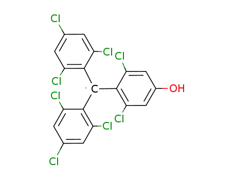 Methyl, (2,6-dichloro-4-hydroxyphenyl)bis(2,4,6-trichlorophenyl)-