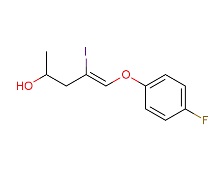(4Z)-5-(4-fluorophenoxy)-4-iodopent-4-en-2-ol