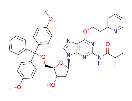 5'-O-DMT-N<sup>2</sup>-isobutyryl-O<sup>6</sup>-(2-ethylpyridyl)-2'-deoxyguanosine