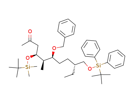 (4S,5R,6S,9R)-6-Benzyloxy-4-(tert-butyl-dimethyl-silanyloxy)-9-(tert-butyl-diphenyl-silanyloxymethyl)-5-methyl-undecan-2-one