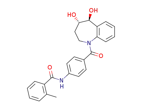 (4S,5S)-4,5-dihydroxy-1-[4-(2-methylbenzoylamino)benzoyl]-2,3,4,5-tetrahydro-1H-1-benzazepine