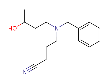 4-[(3-hydroxybutyl)(phenylmethyl)amino]butanenitrile