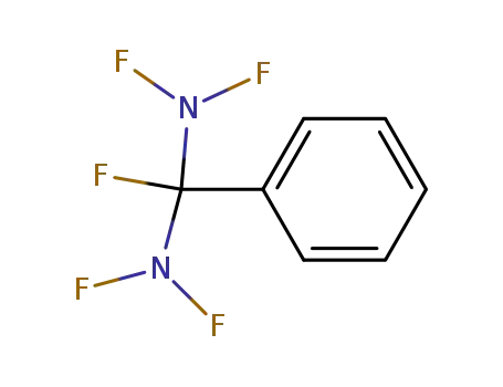 α,α-Bis-(difluoramino)-α-fluor-toluol