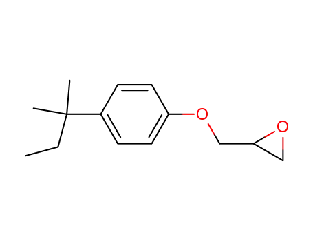 Molecular Structure of 50605-34-0 (2-[[4-(2-methylbutan-2-yl)phenoxy]methyl]oxirane)